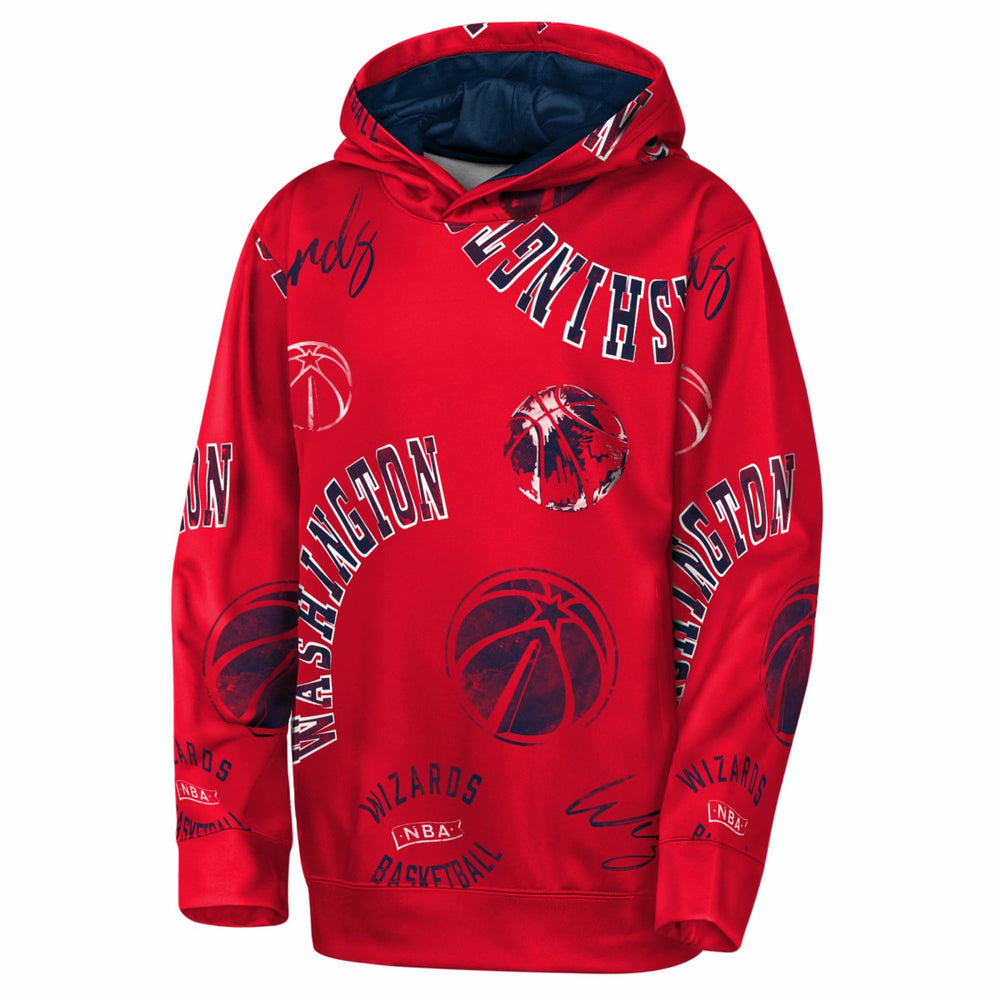 Washington Wizards Outerstuff Youth Moving Violation Hoodie Red - NBA