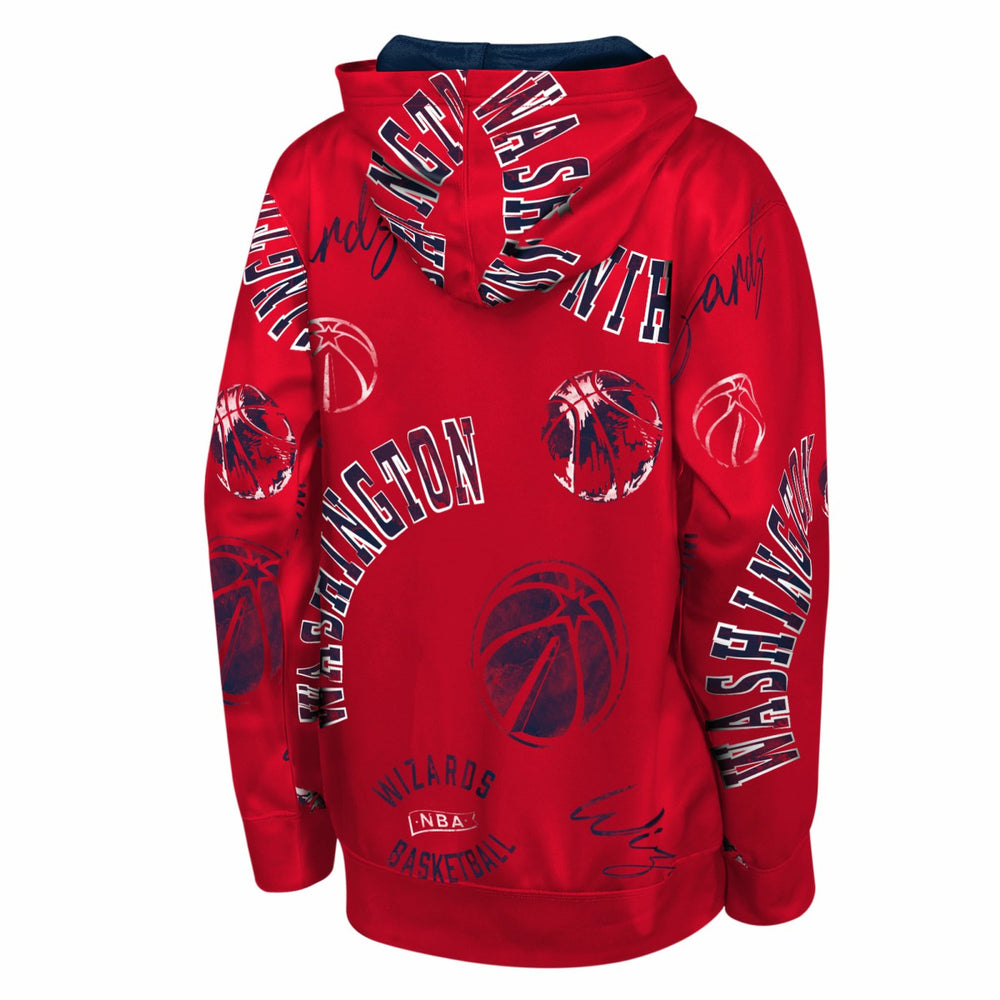 Washington Wizards Outerstuff Youth Moving Violation Hoodie Red - NBA