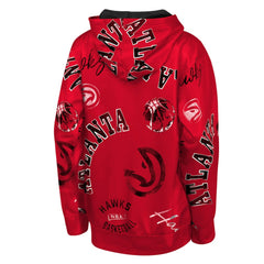 Atlanta Hawks Outerstuff Youth Moving Violation Hoodie Red - NBA