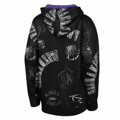 Sacramento Kings Outerstuff Youth Moving Violation Hoodie Black - NBA