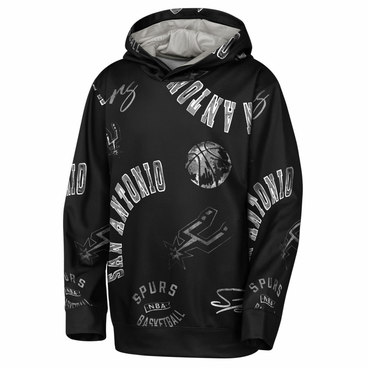 San Antonio Spurs Outerstuff Youth Moving Violation Hoodie Black - NBA