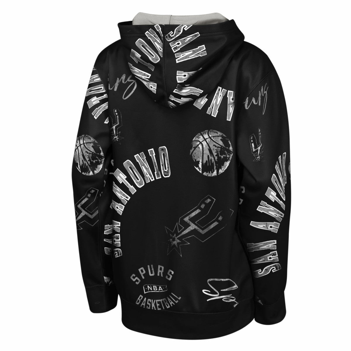 San Antonio Spurs Outerstuff Youth Moving Violation Hoodie Black - NBA
