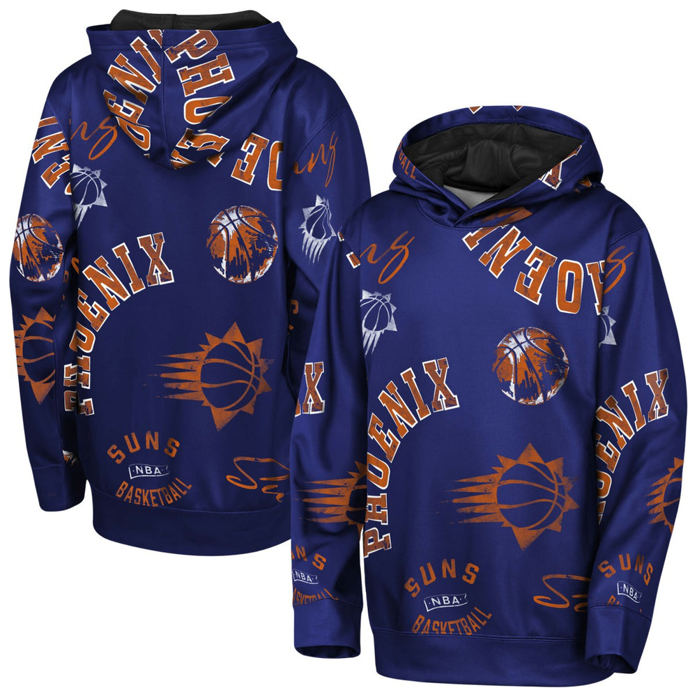 Phoenix Suns Outerstuff Youth Moving Violation Hoodie Purple - NBA
