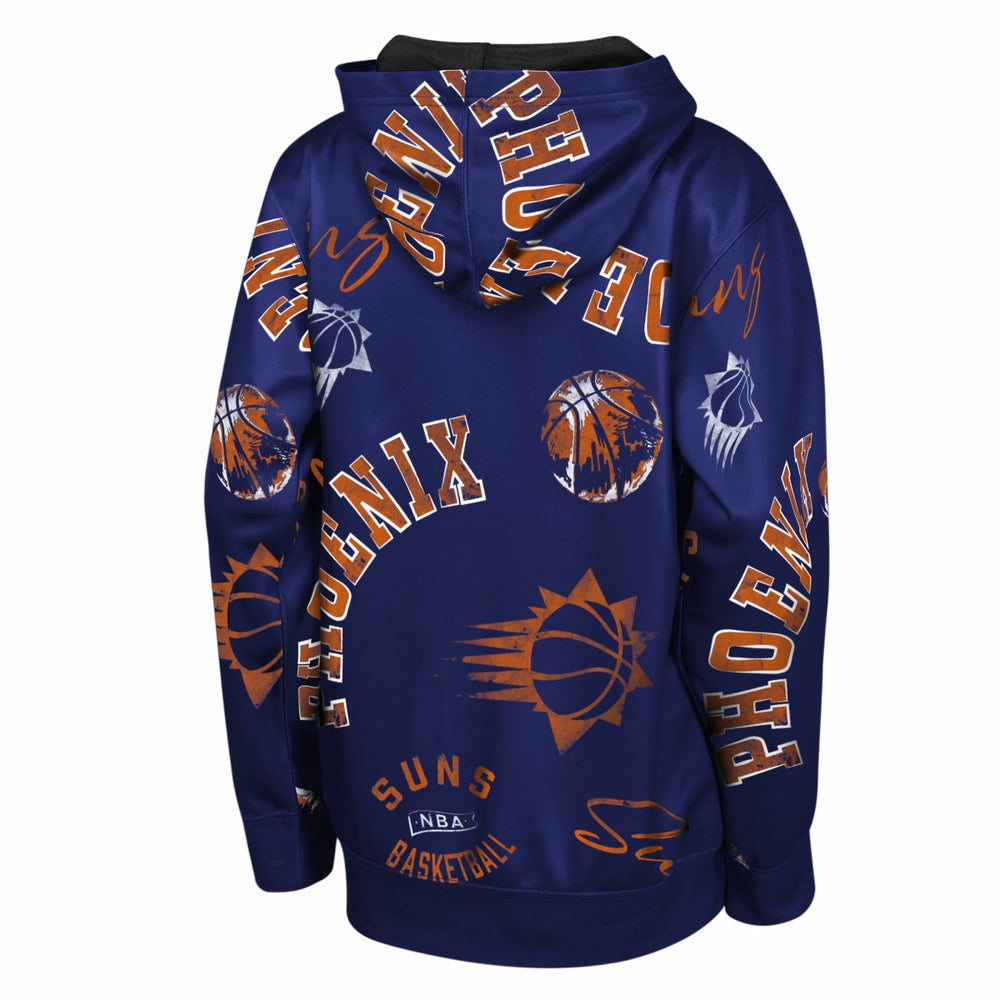Phoenix Suns Outerstuff Youth Moving Violation Hoodie Purple - NBA