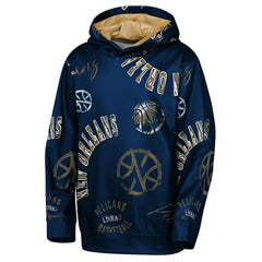 New Orleans Pelicans Outerstuff Youth Moving Violation Hoodie Navy - NBA