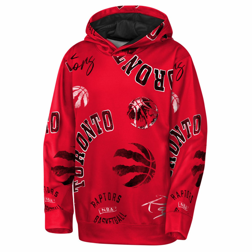 Toronto Raptors Outerstuff Youth Moving Violation Hoodie Red - NBA