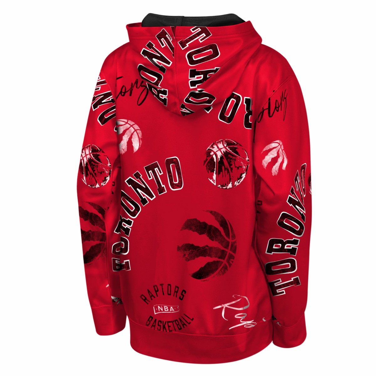 Toronto Raptors Outerstuff Youth Moving Violation Hoodie Red - NBA
