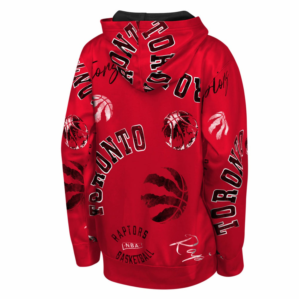 Toronto Raptors Outerstuff Youth Moving Violation Hoodie Red - NBA