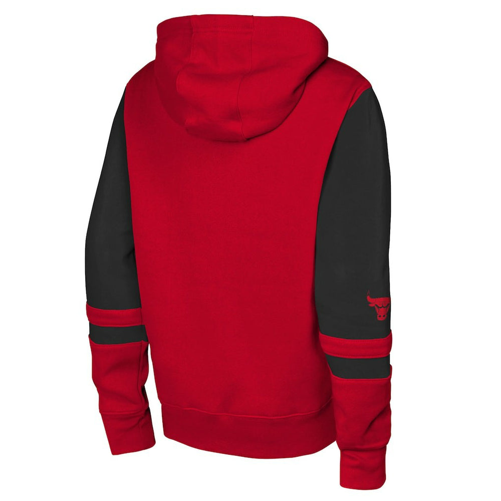 Chicago Bulls Outerstuff Youth Straight to the League Full-Zip Hoodie Red - NBA