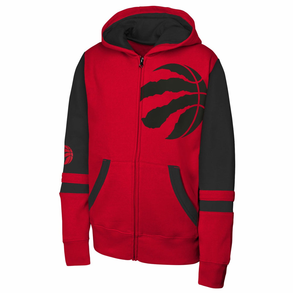 Toronto Raptors Outerstuff Youth Straight to the League Full-Zip Hoodie Red - NBA