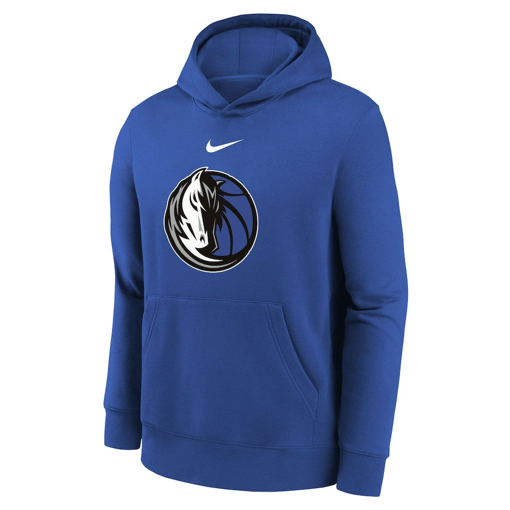 Dallas Mavericks Youth 2025/26 Club Fleece Hoodie Blue - NBA