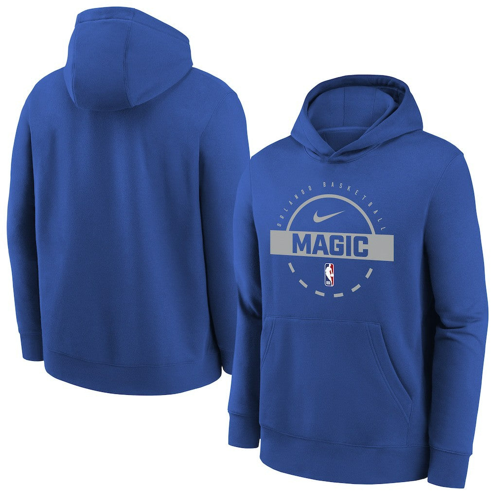 Orlando Magic Youth 2025/26 Club Fleece Practice Hoodie Blue - NBA