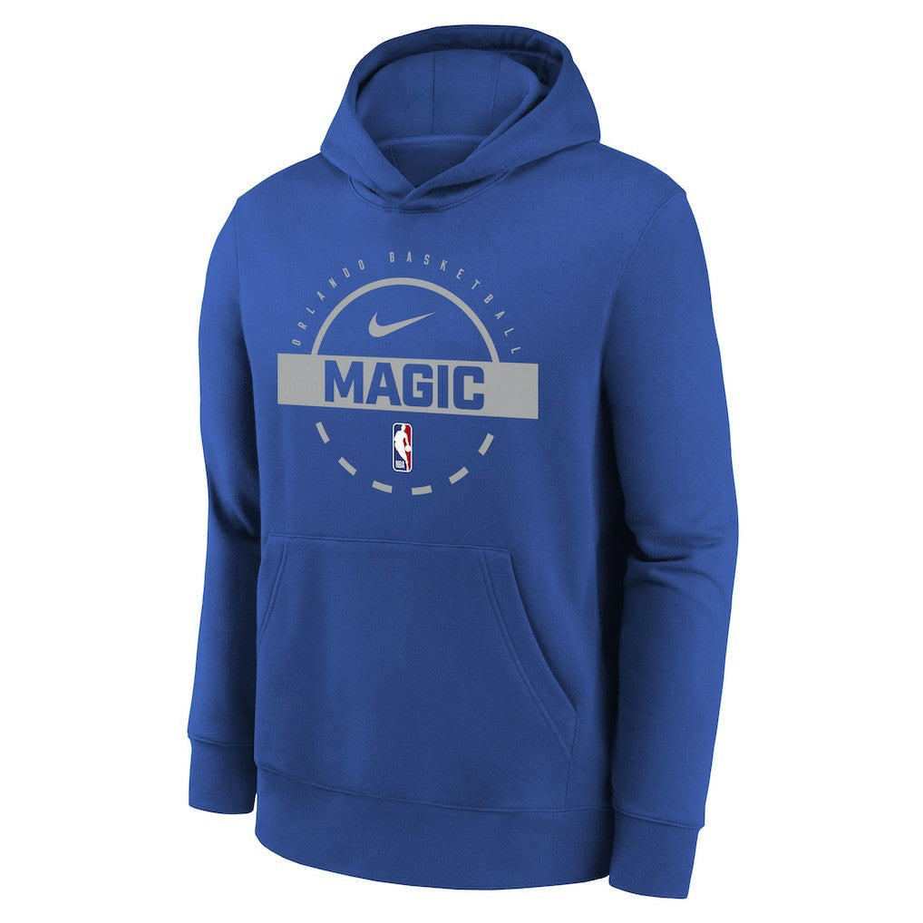 Orlando Magic Youth 2025/26 Club Fleece Practice Hoodie Blue - NBA