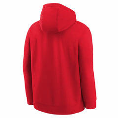 Toronto Raptors Youth 2025/26 Club Fleece Practice Hoodie Red - NBA