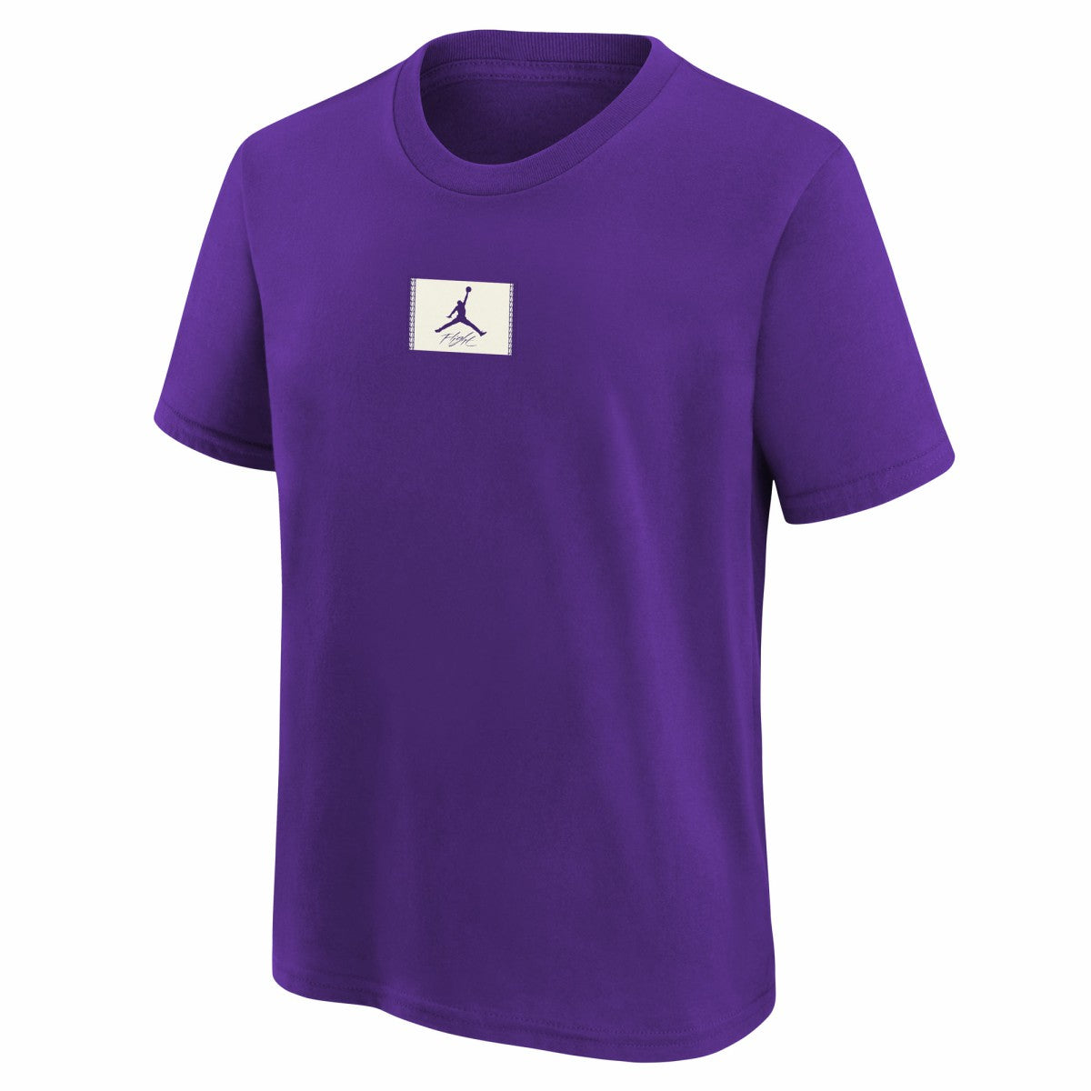 Los Angeles Lakers Jordan Brand Youth Courtside Statement 85 T-Shirt Purple - NBA