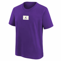 Los Angeles Lakers Jordan Brand Youth Courtside Statement 85 T-Shirt Purple - NBA