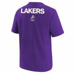 Los Angeles Lakers Jordan Brand Youth Courtside Statement 85 T-Shirt Purple - NBA