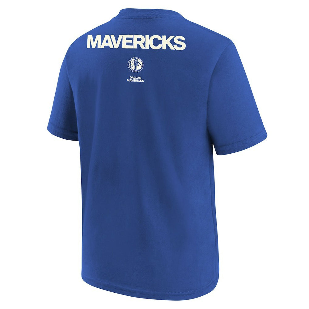 Dallas Mavericks Jordan Brand Youth Courtside Statement 85 T-Shirt Royal - NBA