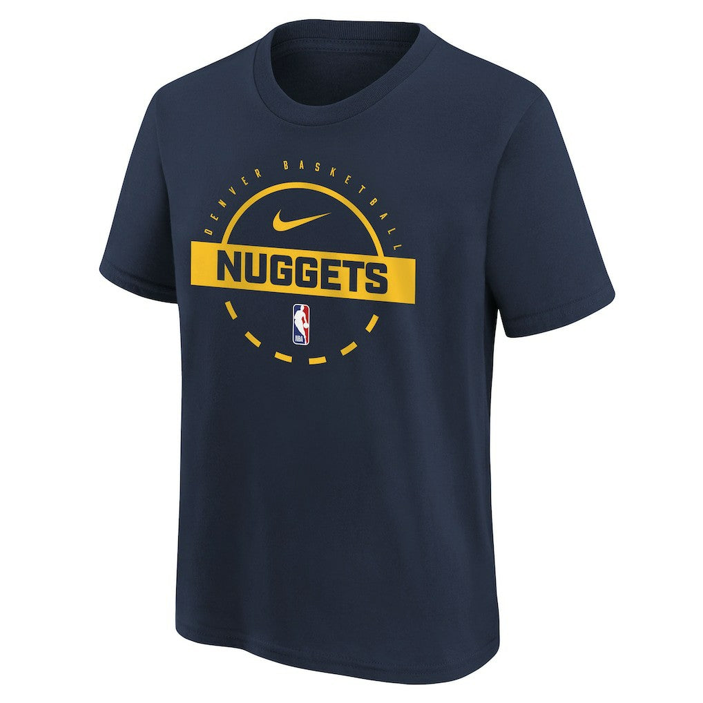 Denver Nuggets Youth Practice T-Shirt Navy - NBA