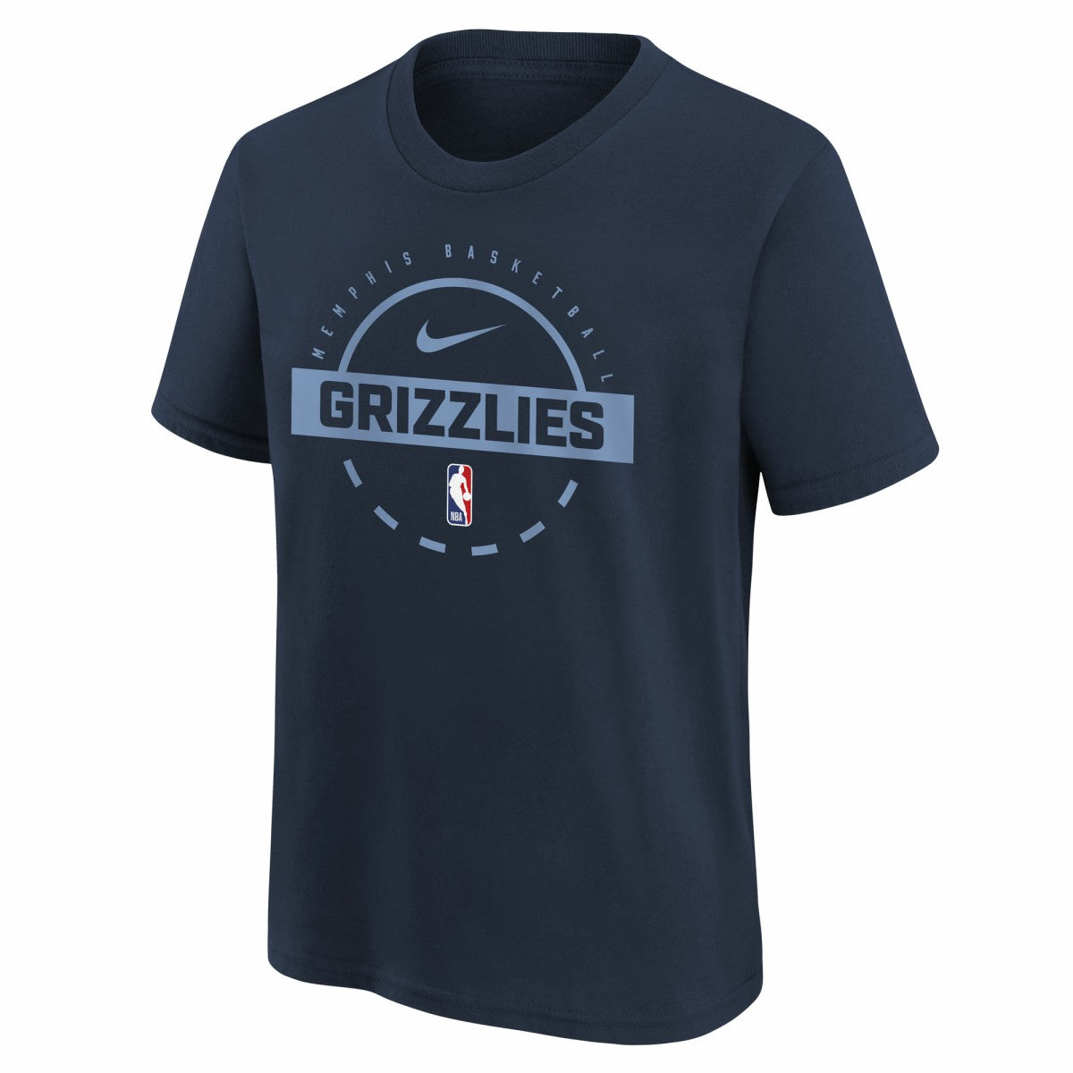 Memphis Grizzlies Youth Practice T-Shirt Navy - NBA