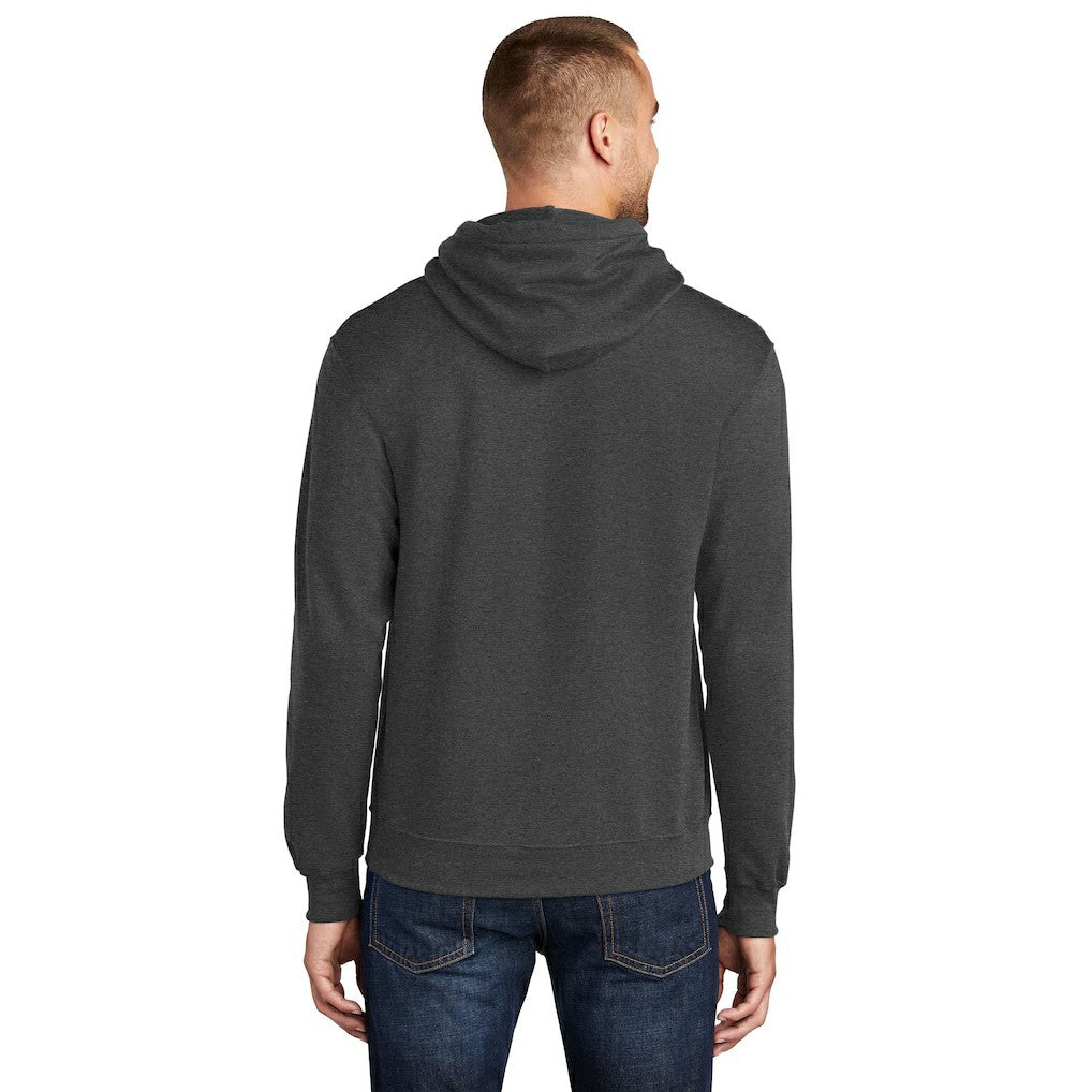 Buffalo Bills Starter Arch Over Logo Pullover Hoodie Charcoal | NFL