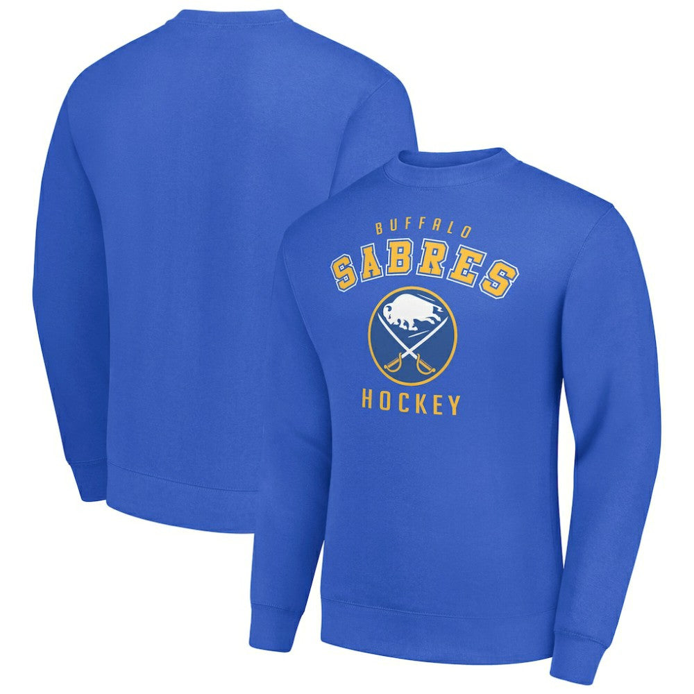 Buffalo Sabres Men's Starter Team Logo Fleece Pullover Sweatshirt - Royal - NHL