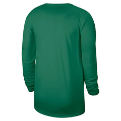 Boston Celtics 2025/26 On-Court Flare Dri-FIT Practice Long Sleeve Tri-Blend T-Shirt Kelly Green - NBA