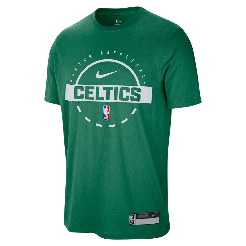 Boston Celtics 2025/26 On-Court Flare Performance Practice T-Shirt Kelly Green - NBA