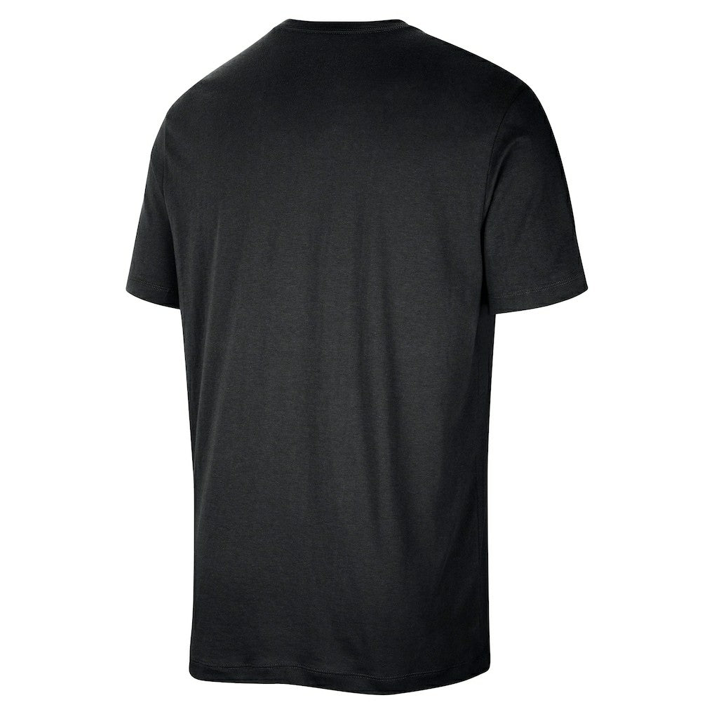 Brooklyn Nets 2025/26 On-Court Flare Performance Practice T-Shirt Black - NBA