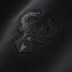 Milwaukee Bucks Authentic Standard Issue Travel Dri-FIT Sweatshirt Black - NBA