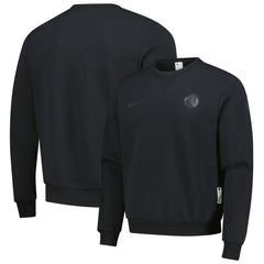 Minnesota Timberwolves Authentic Standard Issue Travel Dri-FIT Sweatshirt Black - NBA