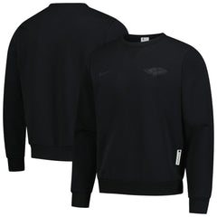New Orleans Pelicans Authentic Standard Issue Travel Dri-FIT Sweatshirt Black - NBA