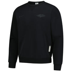 New Orleans Pelicans Authentic Standard Issue Travel Dri-FIT Sweatshirt Black - NBA