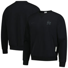 Philadelphia 76ers Authentic Standard Issue Travel Dri-FIT Sweatshirt Black - NBA