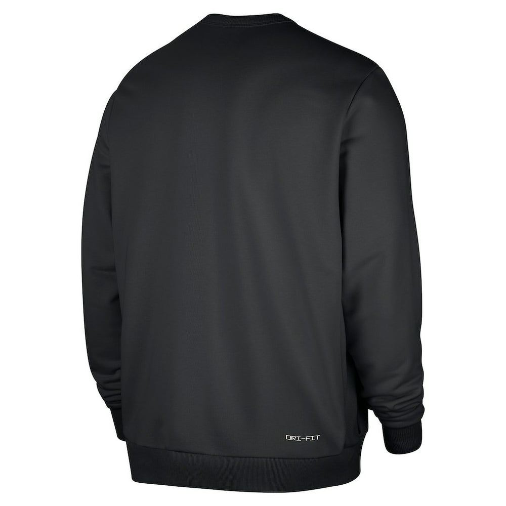 Dallas Mavericks Authentic Standard Issue Travel Dri-FIT Sweatshirt Black - NBA
