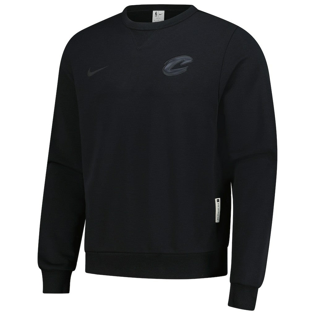 Cleveland Cavaliers Authentic Standard Issue Travel Dri-FIT Sweatshirt Black - NBA