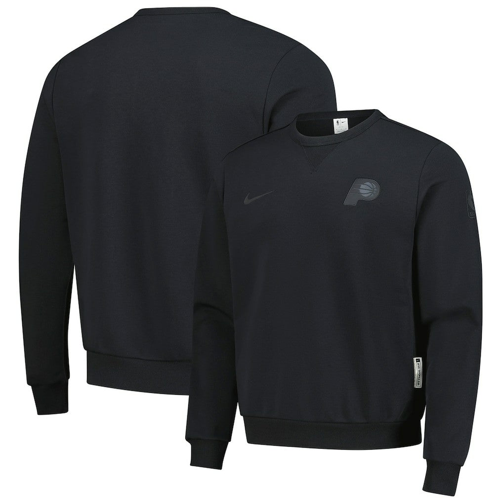 Indiana Pacers Authentic Standard Issue Travel Dri-FIT Sweatshirt Black - NBA