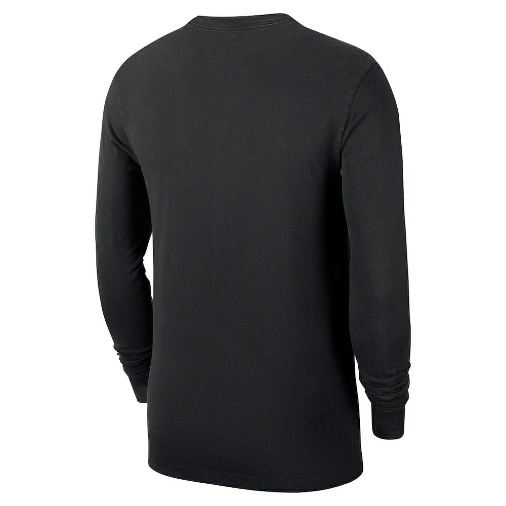 Atlanta Hawks Authentic Long Sleeve Practice T-Shirt Black - NBA