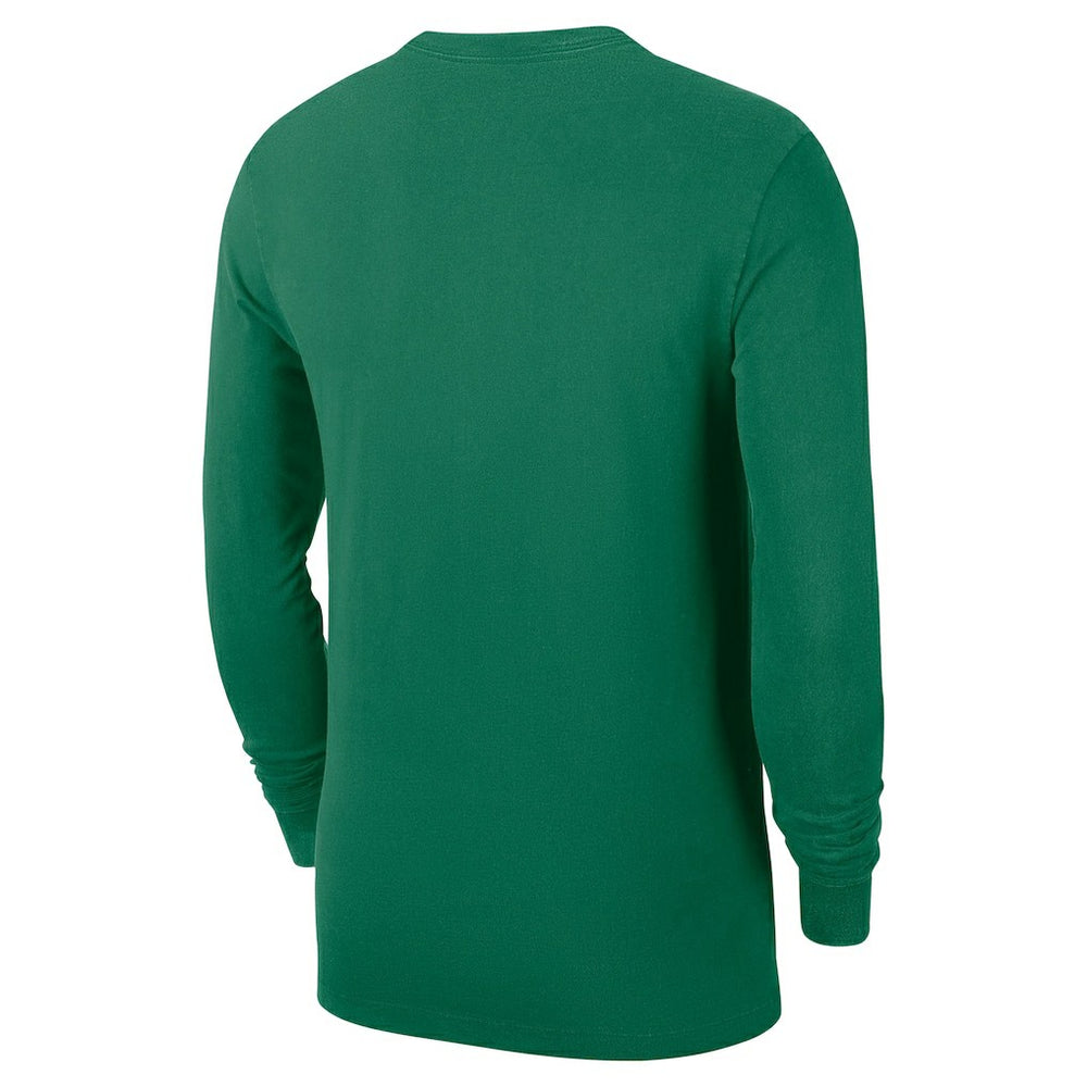 Boston Celtics Authentic Long Sleeve Practice T-Shirt Kelly Green - NBA