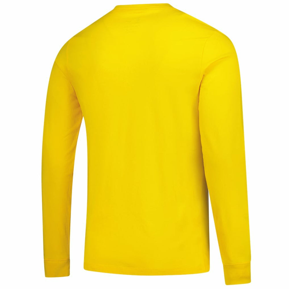 Indiana Pacers Authentic Long Sleeve Practice T-Shirt Gold - NBA