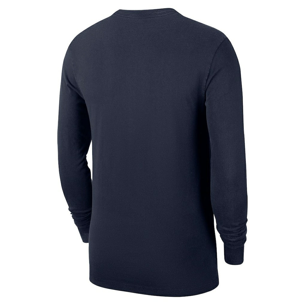 Indiana Pacers Authentic Long Sleeve Practice T-Shirt Navy - NBA