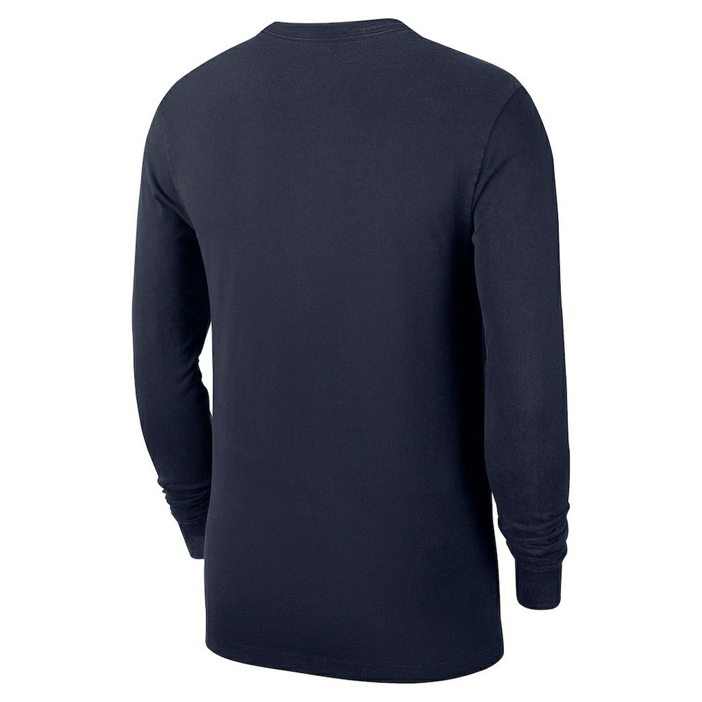 Indiana Pacers Authentic Long Sleeve Practice T-Shirt Navy - NBA