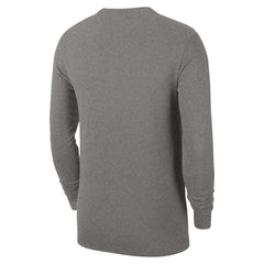 Philadelphia 76ers Authentic Long Sleeve Practice T-Shirt Charcoal - NBA