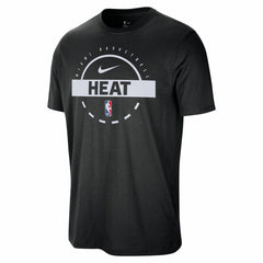 Miami Heat Authentic Practice T-Shirt Black - NBA