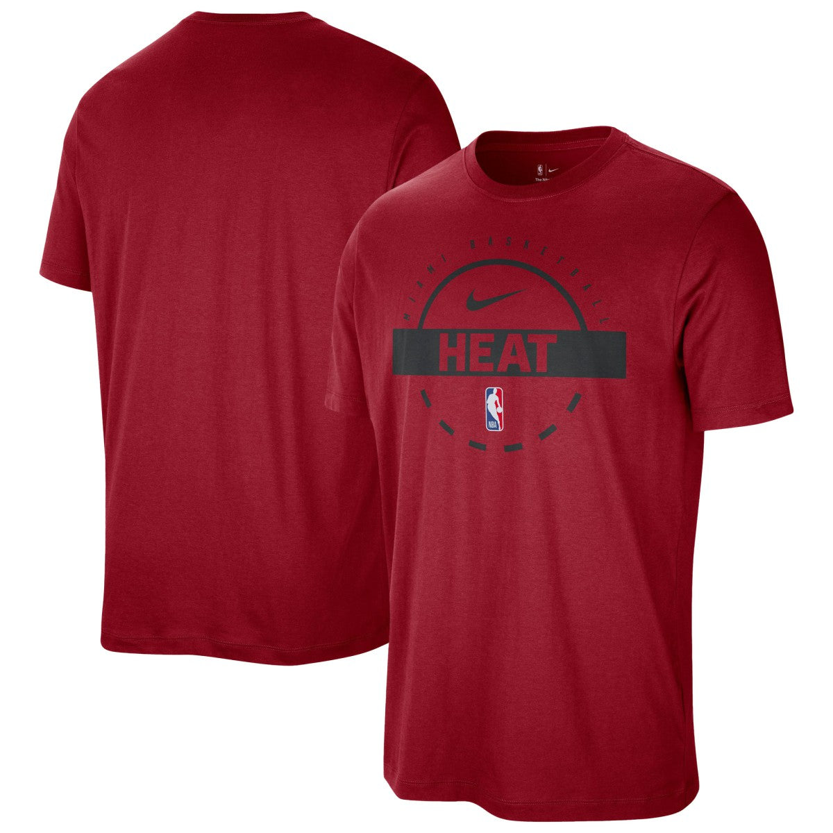 Miami Heat Authentic Practice T-Shirt Red - NBA