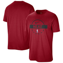 Miami Heat Authentic Practice T-Shirt Red - NBA