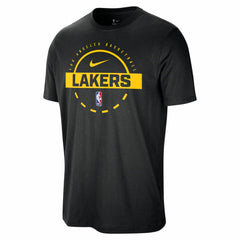 Los Angeles Lakers Authentic Practice T-Shirt Black - NBA