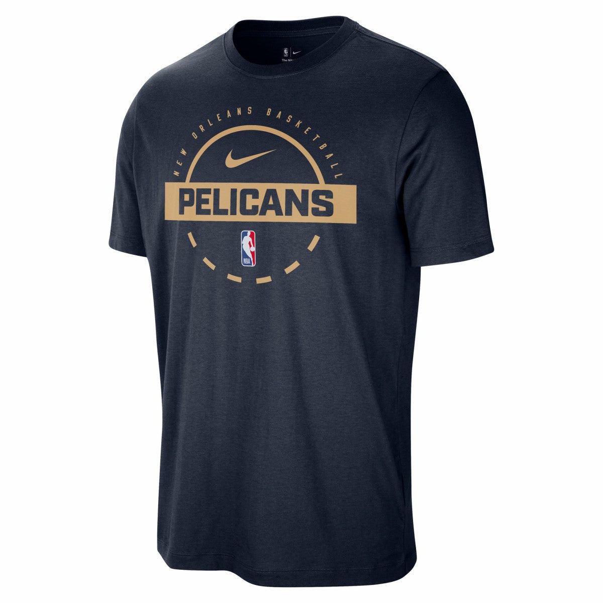 New Orleans Pelicans Authentic Practice T-Shirt Navy - NBA