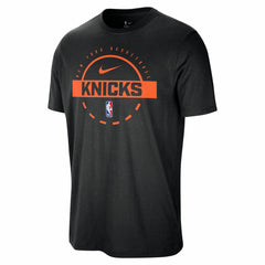 New York Knicks Authentic Practice T-Shirt Black - NBA