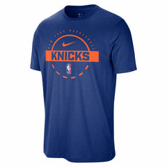 New York Knicks Authentic Practice T-Shirt Blue - NBA